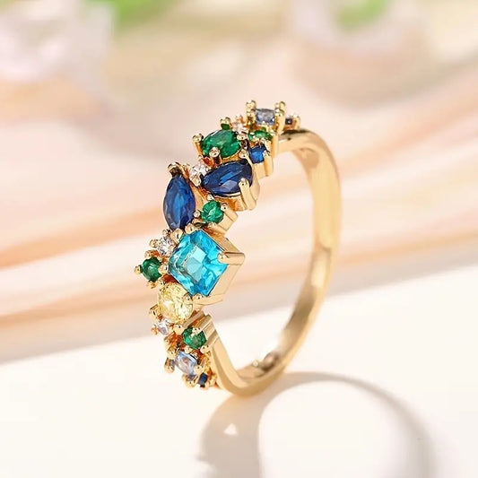 Sparkling Gemstone Ring – A Symbol of Beauty & Elegance for Daily Looks or Parties